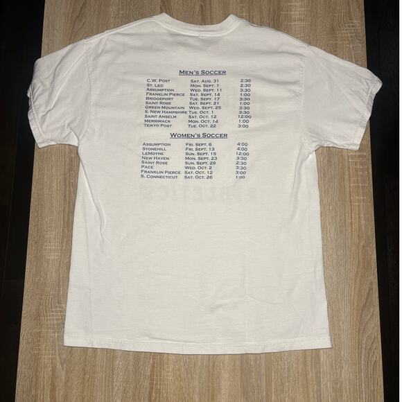 2003 Bentley University Falcons Soccer Vintage TShirt Large - Picture 2 of 4